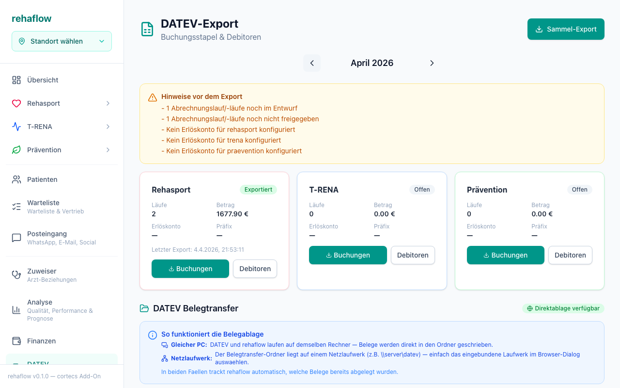 DATEV Export